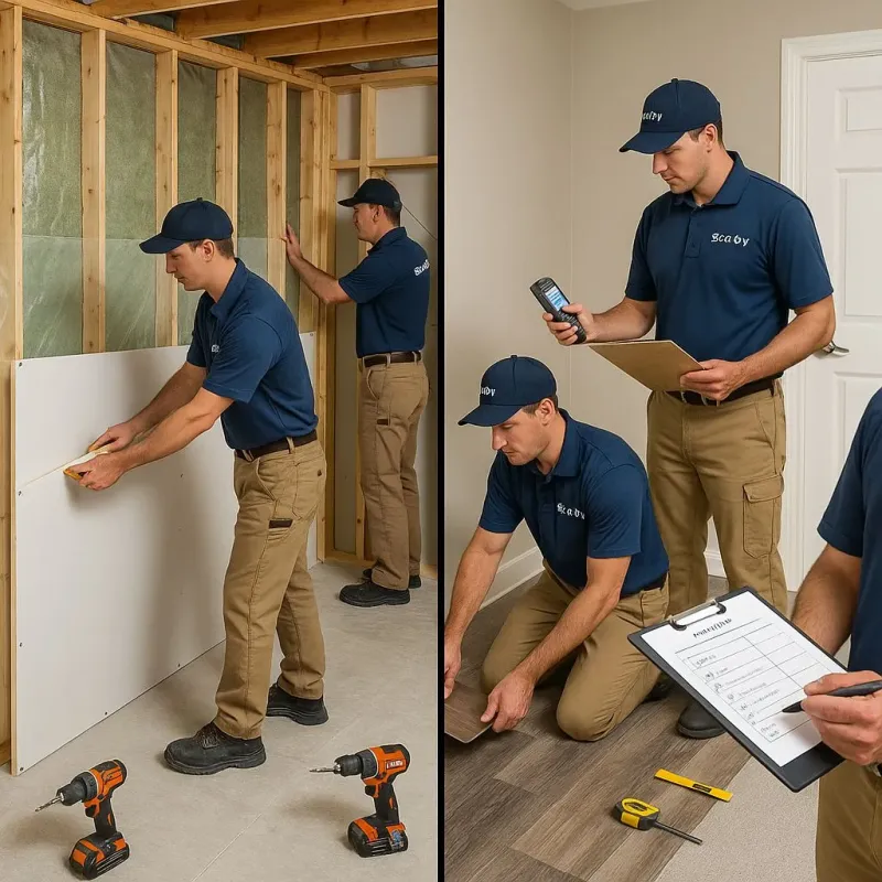 Repairs and Reconstruction process in Wrightsville, GA